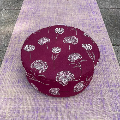 Meditační polštář "Bordó" 10cm — foto 2