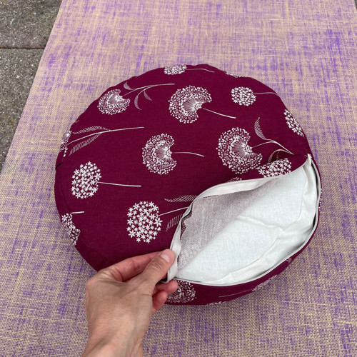 Meditační polštář "Bordó" 10cm — foto 3