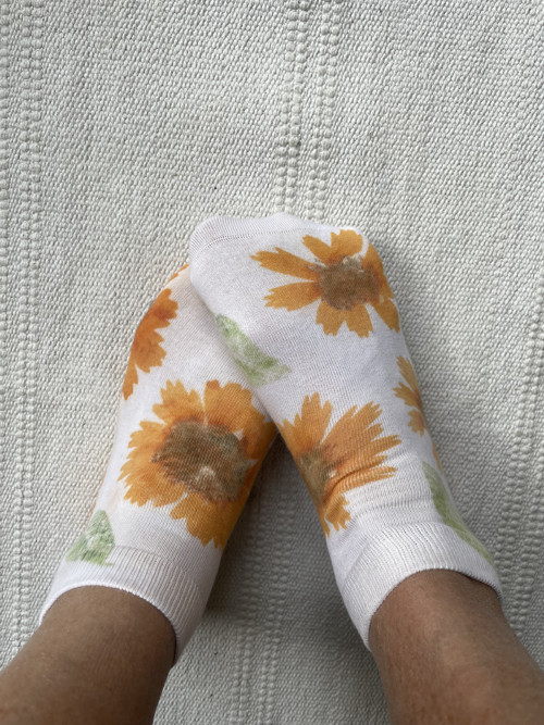 Ponožky ecoprint — foto 2