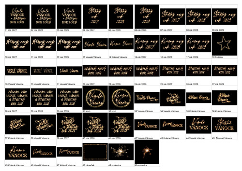 Prskavkové overlays TEXTY vol. 03 — foto 4