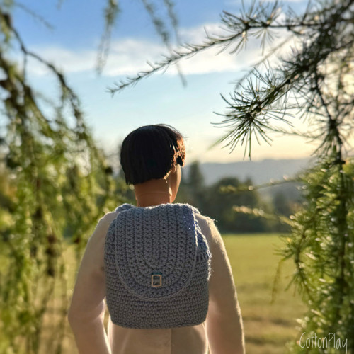 Batoh pro Kena - světle modrý — foto 2