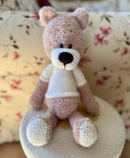 Háčkovaný teddy medvídek — foto 3