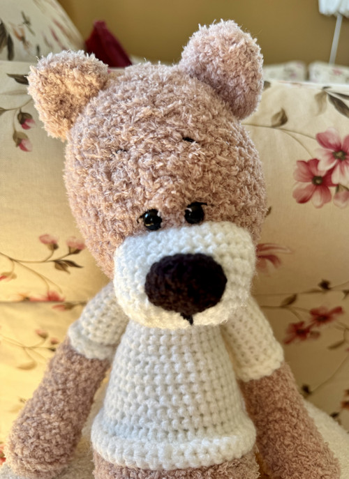 Háčkovaný teddy medvídek — foto 2