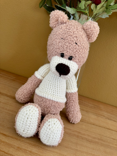 Háčkovaný teddy medvídek — foto 5