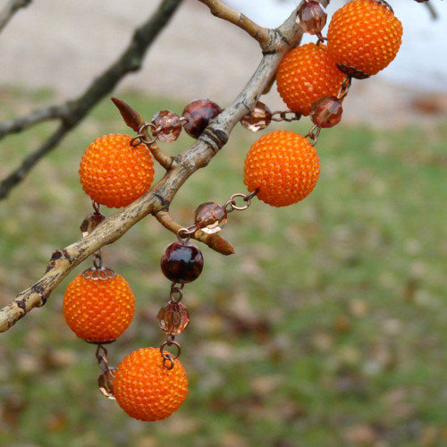 Náhrdelník - oranžáda — foto 2