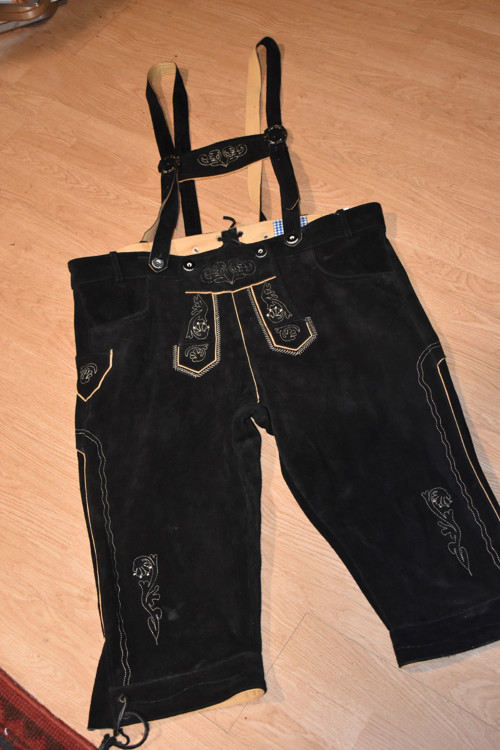 Set padačky, 2x sako, lederhosen — foto 3