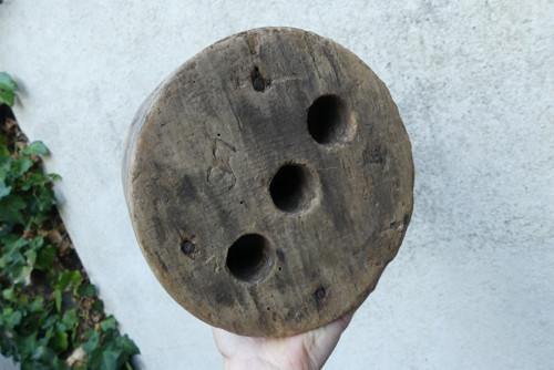 Dřevěná modistická forma na klobouky — foto 6