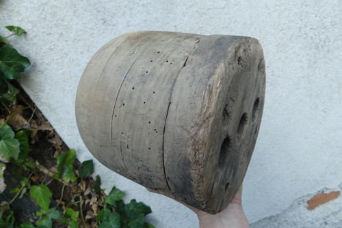 Dřevěná modistická forma na klobouky — foto 3