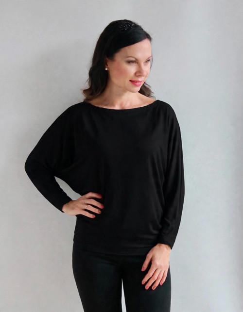 Dámské tričko černé — foto 3