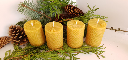 Sada 4 svíček na adventní věnec — foto 2