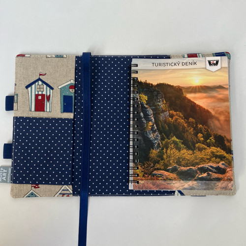 Obal na turistický deník-wander book režný — foto 2