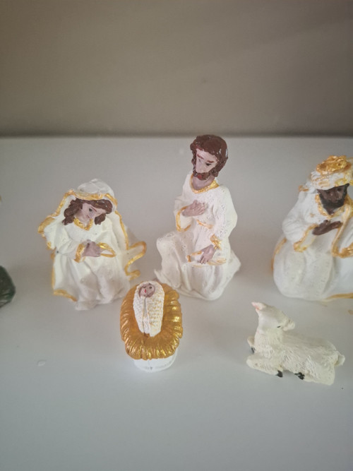 Figurky k betlému bílé — foto 2