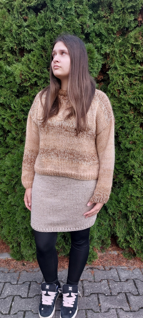 Sukně béžová — foto 5