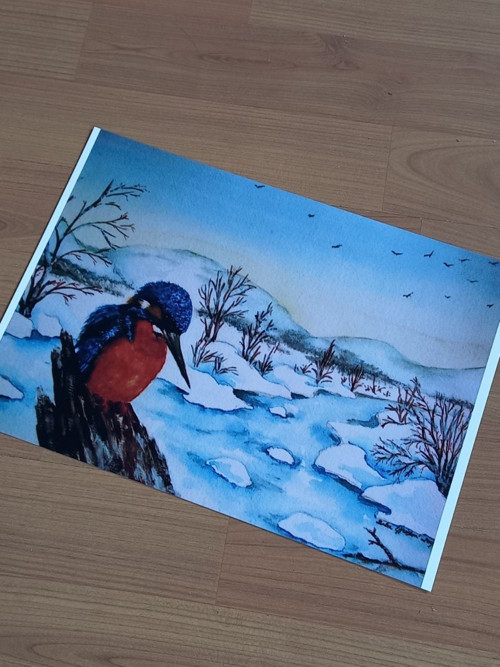 Obraz Ledňáček (reprodukce) — foto 3