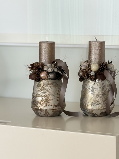 Svícen CH-NATURE glas — foto 3