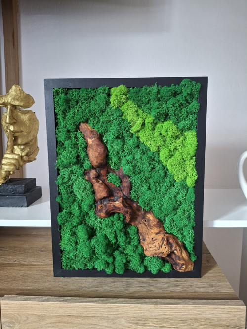 Mechový obraz 30x40 cm — foto 5