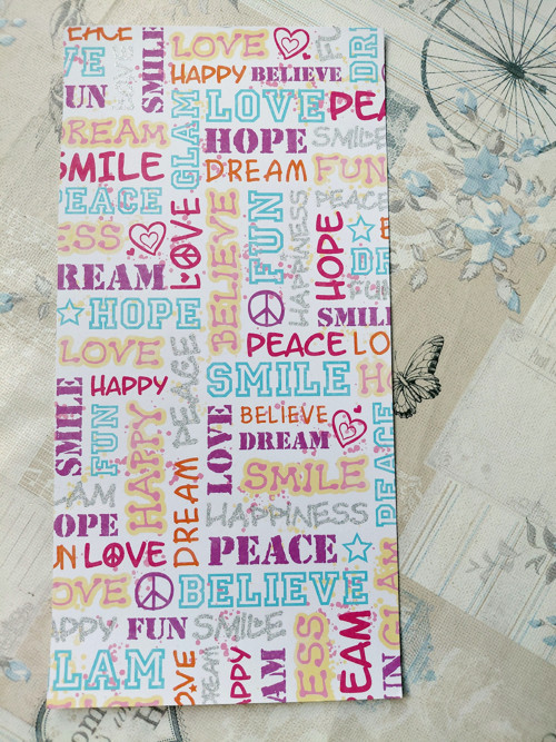 Scrapbookový papír 15x30cm — foto 3