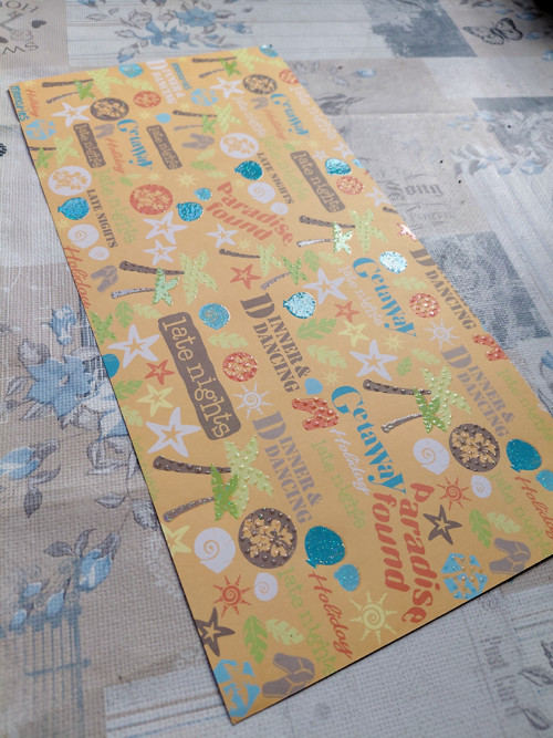 Scrapbookový papír 15x30cm — foto 3