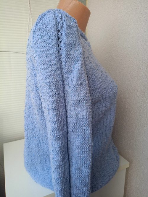 Svetr merino Blue — foto 4