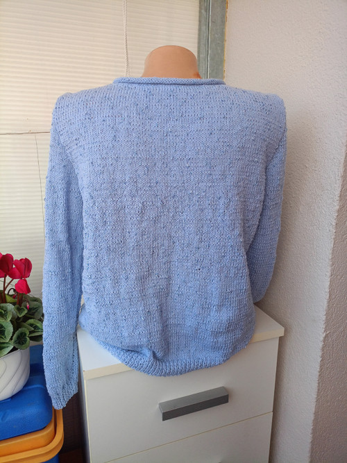 Svetr merino Blue — foto 3