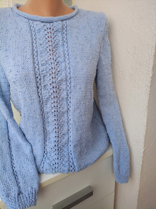 Svetr merino Blue — foto 2