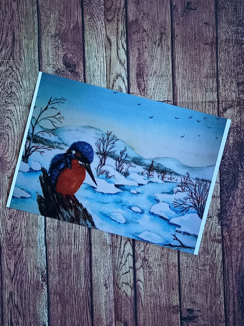 Obraz Ledňáček (reprodukce) — foto 6