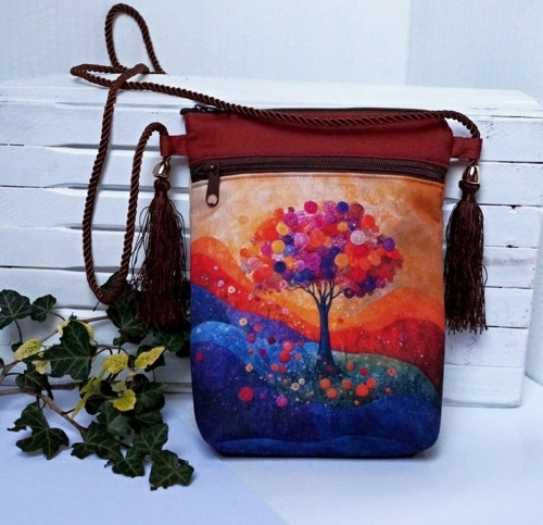 Barevný strom - crossbody — foto 2