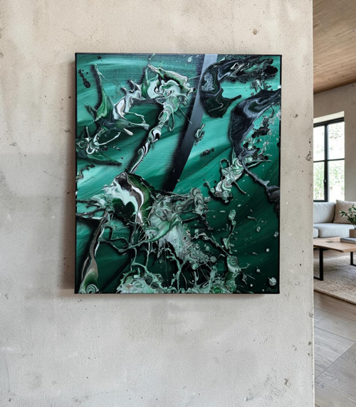 Abstraktní obraz - Greenoris — foto 2