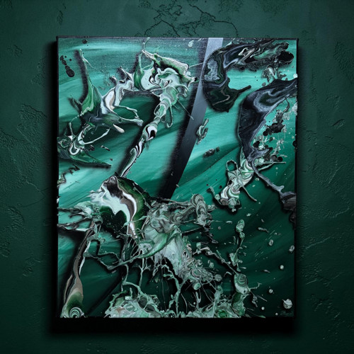 Abstraktní obraz - Greenoris — foto 5