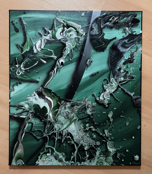 Abstraktní obraz - Greenoris — foto 6