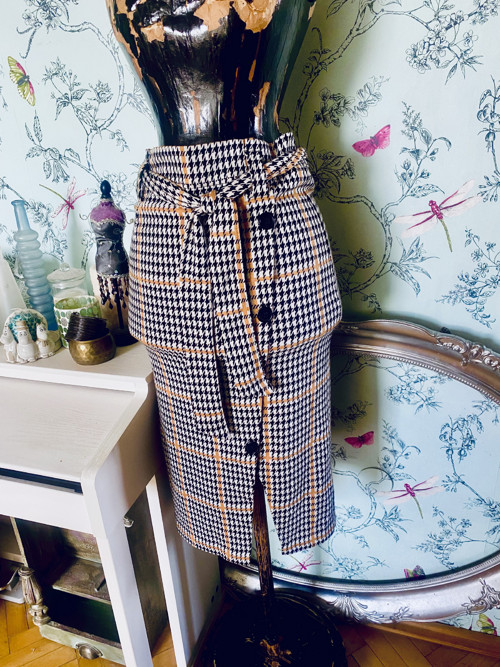 Sukně tartan retro pin-up — foto 2