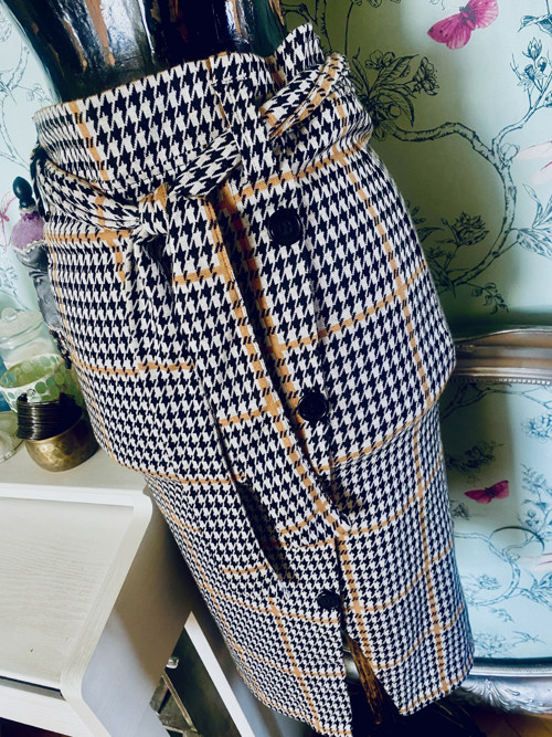 Sukně tartan retro pin-up — foto 3