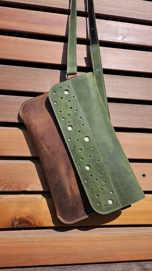 Kožené crossbody Mech — foto 2