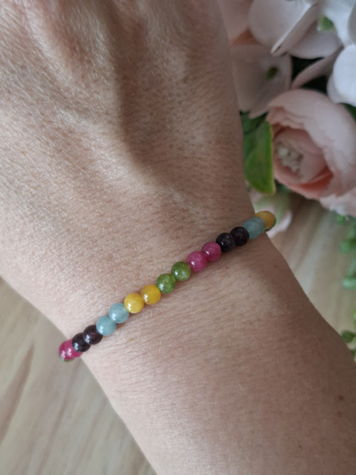 Náramek jadeit mix — foto 3