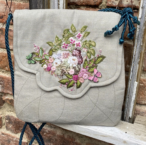 Crossbody "ROMANTIKA V ZELENKAVÉ" — foto 6