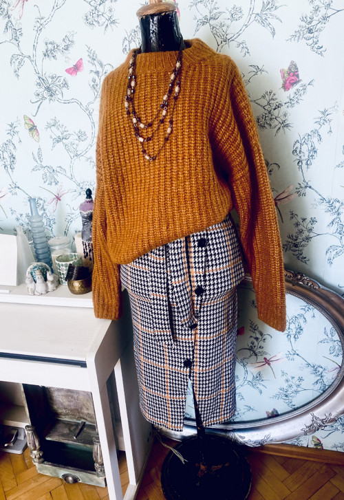 Sukně tartan retro pin-up — foto 5