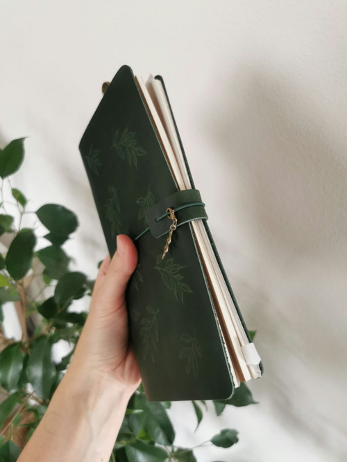 Botanica - věčný kožený deník — foto 3