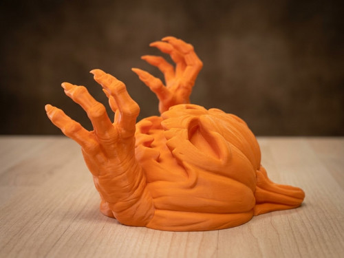 Děsivá dýně - dekorace 3D — foto 4