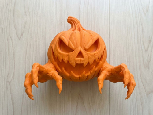 Děsivá dýně - dekorace 3D — foto 6