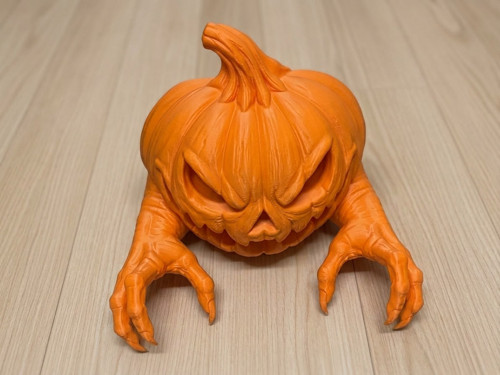 Děsivá dýně - dekorace 3D — foto 3