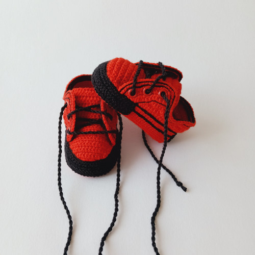 Háčkované tenisky - 9 cm — foto 6
