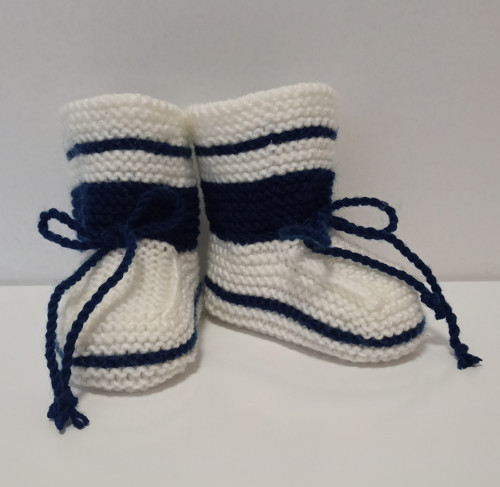 Pletené bačkůrky - 9 cm — foto 5