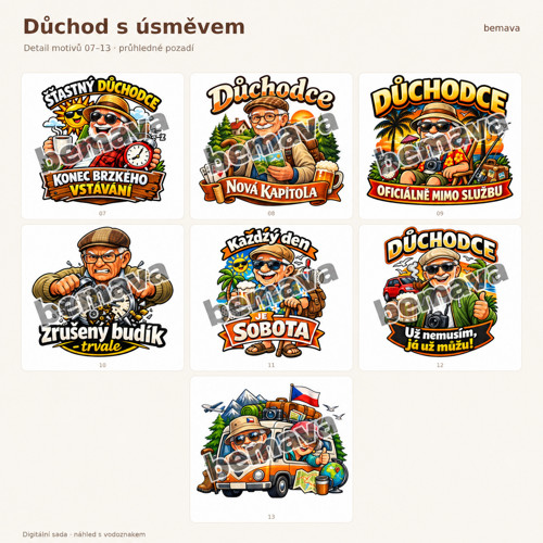 Odchod do důchodu - veselí důchodci — foto 3