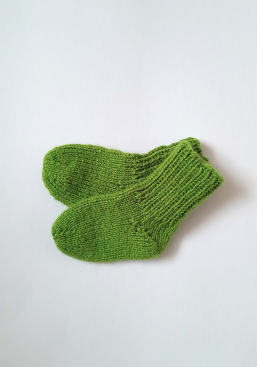 Pletené ponožtičky - 8,5 cm — foto 3