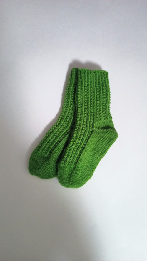Pletené ponožky - 13 cm — foto 3