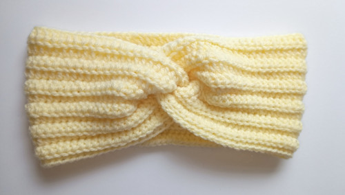 Háčkovaná čelenka - 42 cm — foto 3