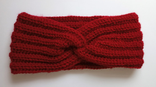 Háčkovaná čelenka - 42 cm — foto 4