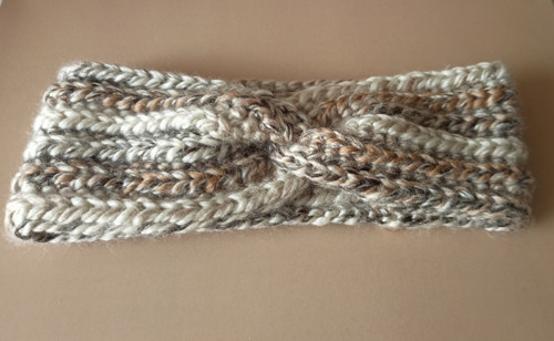 Háčkovaná čelenka - 44 cm — foto 4