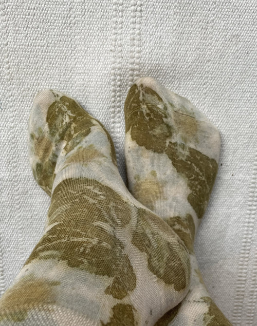 Ponožky ecoprint — foto 2