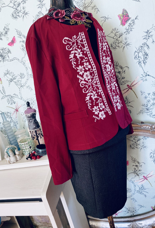 Boho sáčko s výšivkou — foto 3